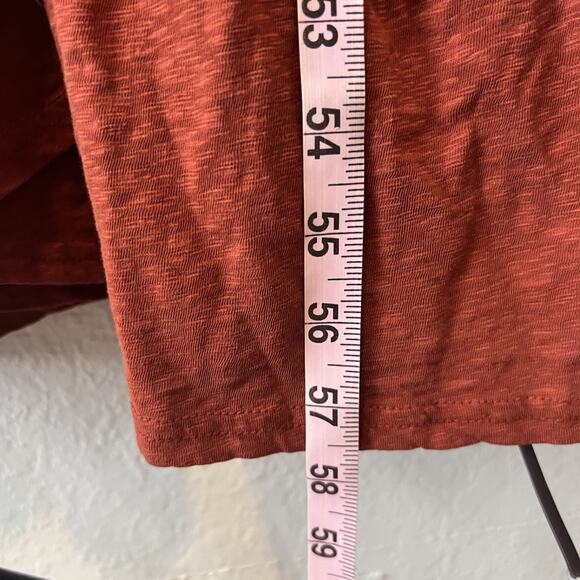 Free People Beach Maxi Dress Womens Small Rust Elisa Goddesscore Boho Resort - Picture 6 of 12